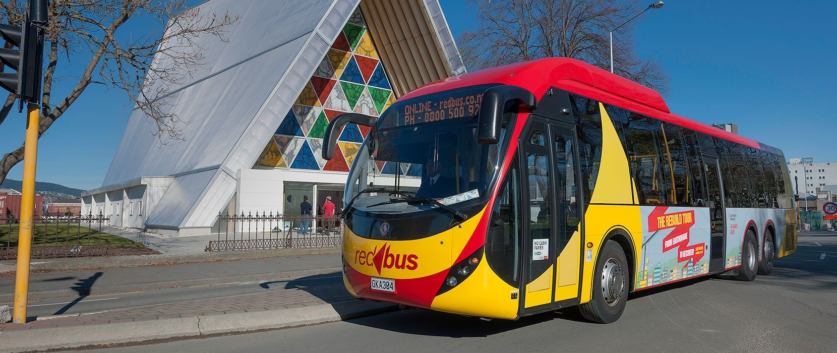 bus in christchurch